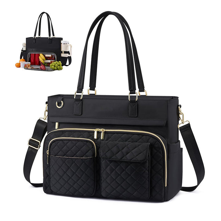 Multi-Functional Quilted Utility Tote Bowlift