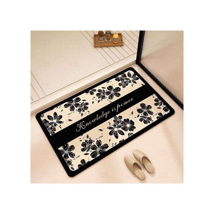 Inspirational Quote Bathroom Mat Bowlift