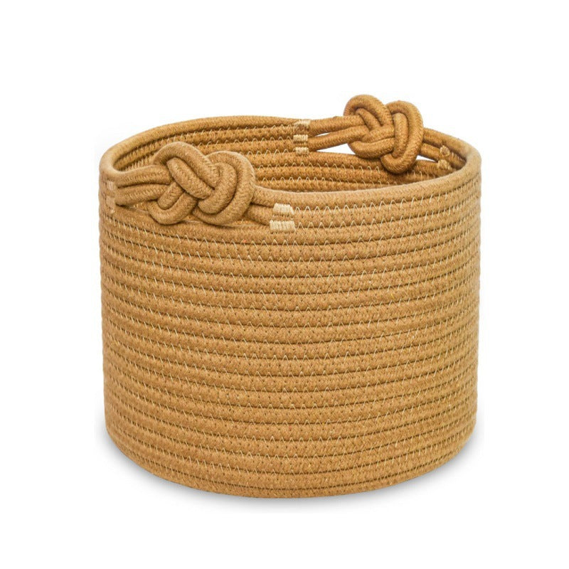 Women’s storage basket with decorative knot design Bowlift