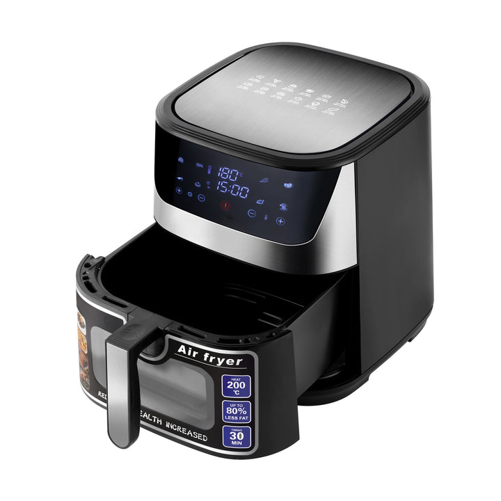 Digital Air Fryer with Smart Touch Control Bowlift