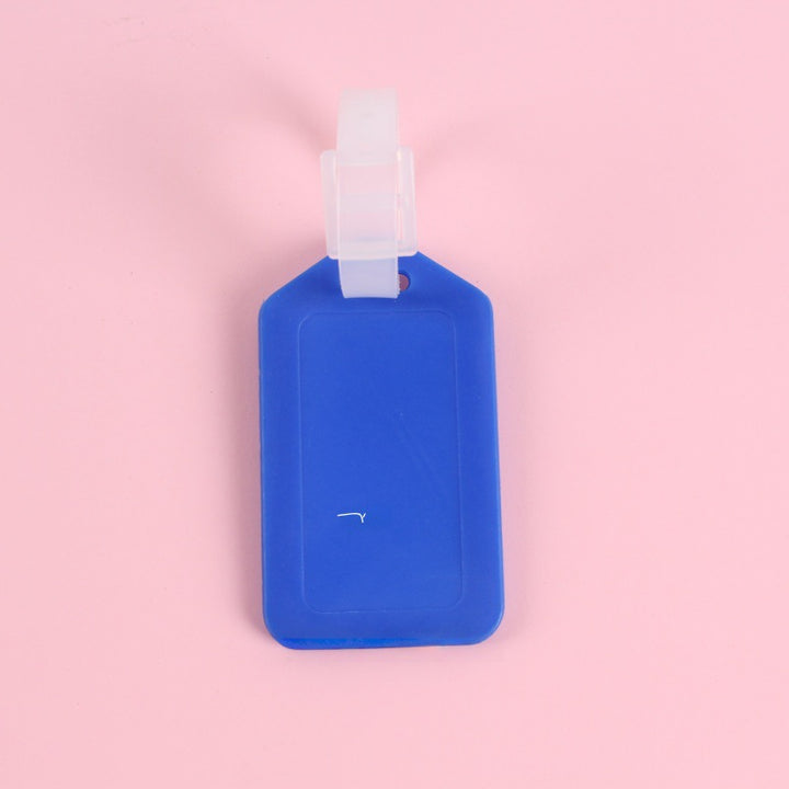 Unisex flexible silicone luggage tag Bowlift