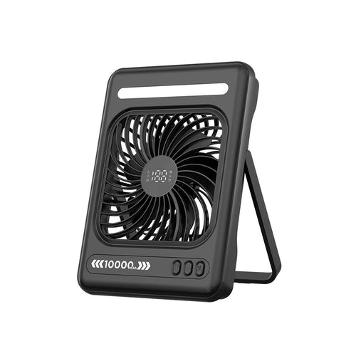 Unisex Digital Display Rechargeable Table Fan Bowlift