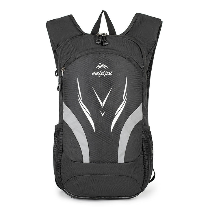 Unisex nan lighter hydration backpack with integrated hydration system breathable mesh back and side mesh outer pockets Bowlift