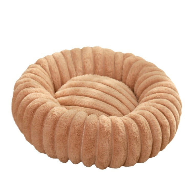 Women Comfortable Pet Bed with High Side Walls Bowlift