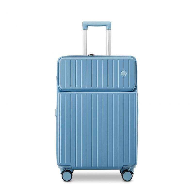 Unisex Versatile Expandable Hard Shell Travel Suitcase Bowlift