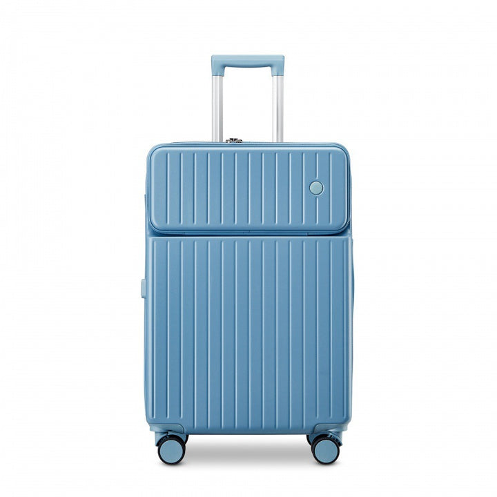 Unisex Versatile Expandable Hard Shell Travel Suitcase Bowlift