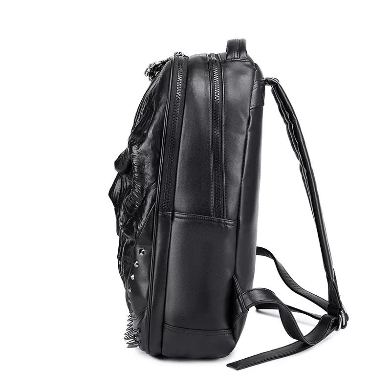 Creative backpack with skull design Bowlift