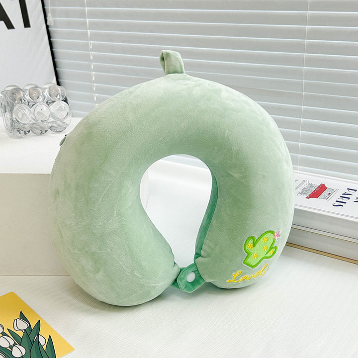 Ladies Travel Neck Support Pillow with Fruity Design Bowlift
