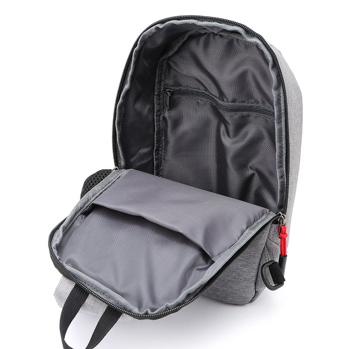 Sling backpack with breathable back and practical compartments Bowlift
