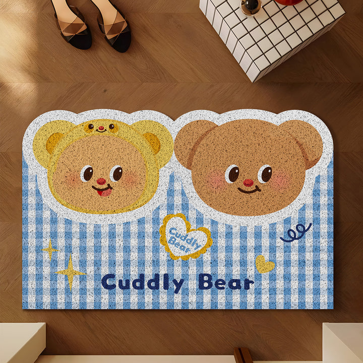 Cuddly Bear-Themed Indoor Area Mat Bowlift