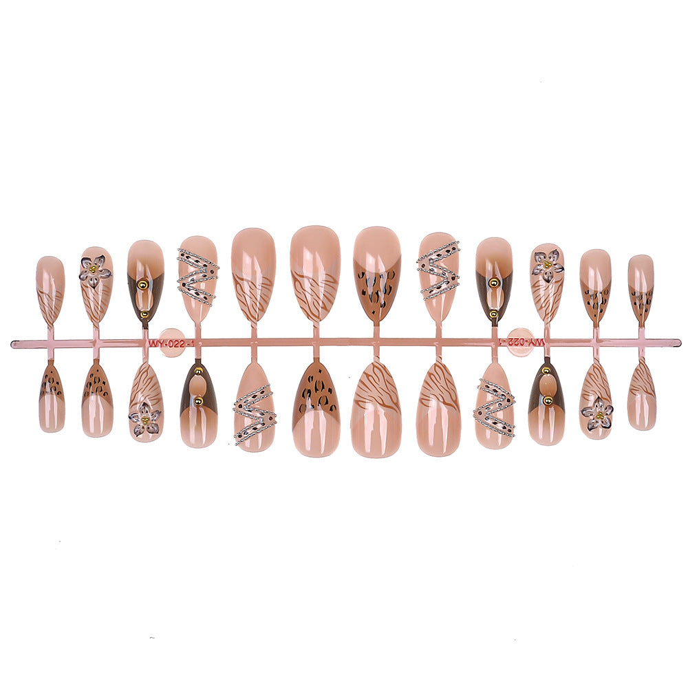 Artistic Press-On Nail Collection Bowlift