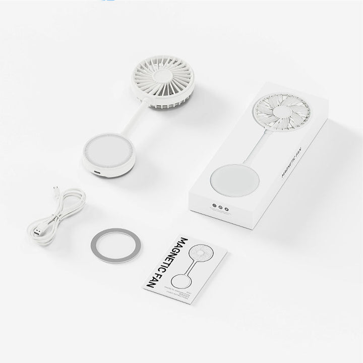 Women's Portable Phone Fan with Magnetic Closure Bowlift