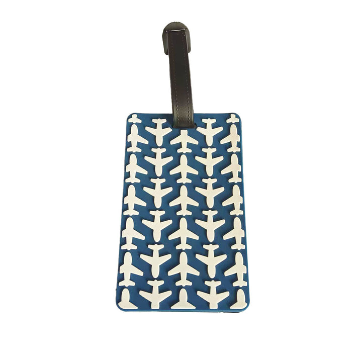 Unisex luggage tag in modern airplane design Bowlift