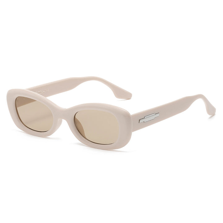 Women's fashionable sunglasses with oval frame shape and UV protection Bowlift