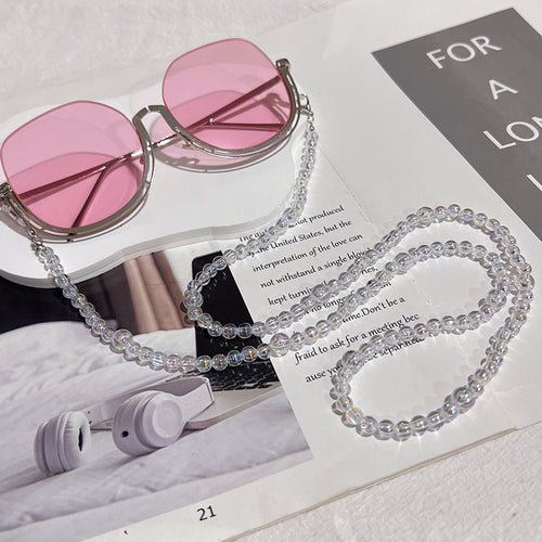 Multi-Layered Beaded Eyewear Chain Bowlift
