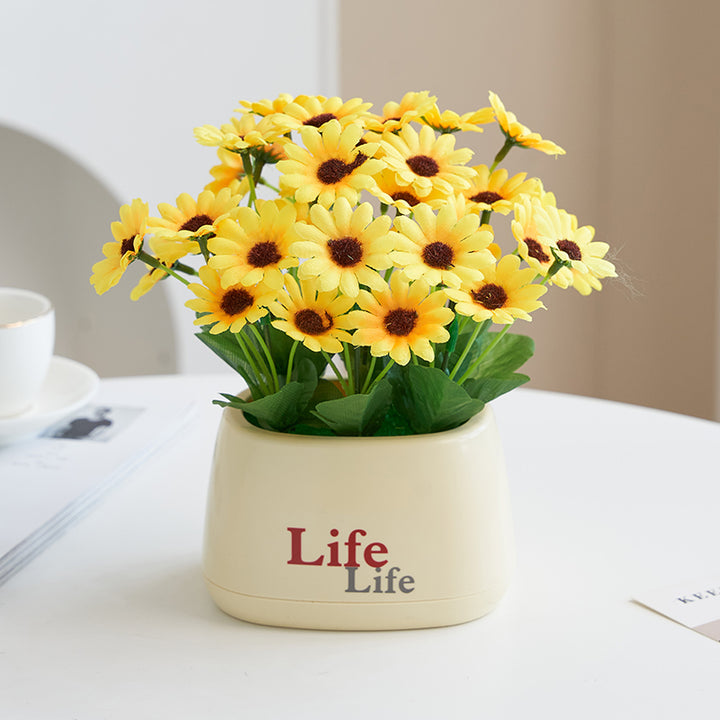 Lifelike Decorative Floral Arrangement