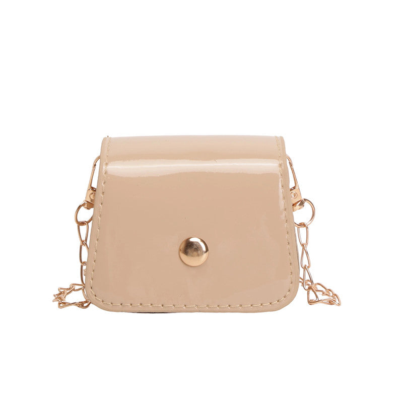 WoChic Patent Leather Crossbody Bag Bowlift