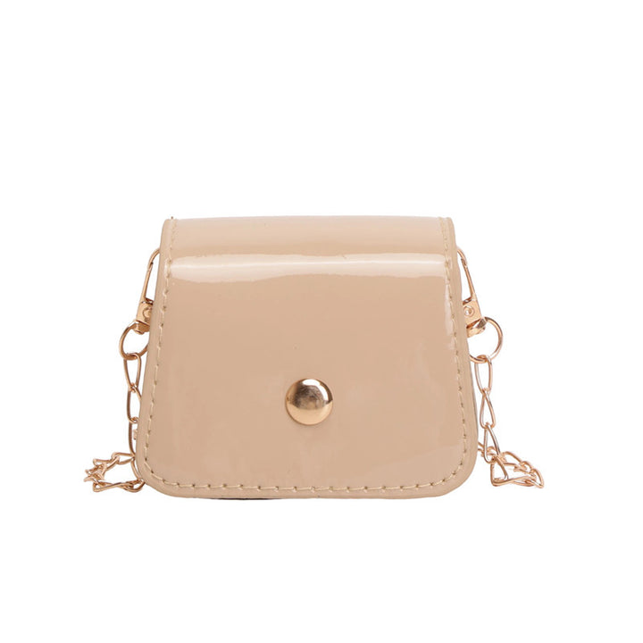 WoChic Patent Leather Crossbody Bag Bowlift