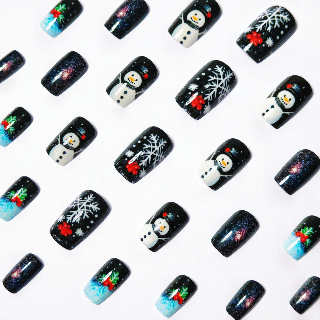 Winter Nail Art Bowlift