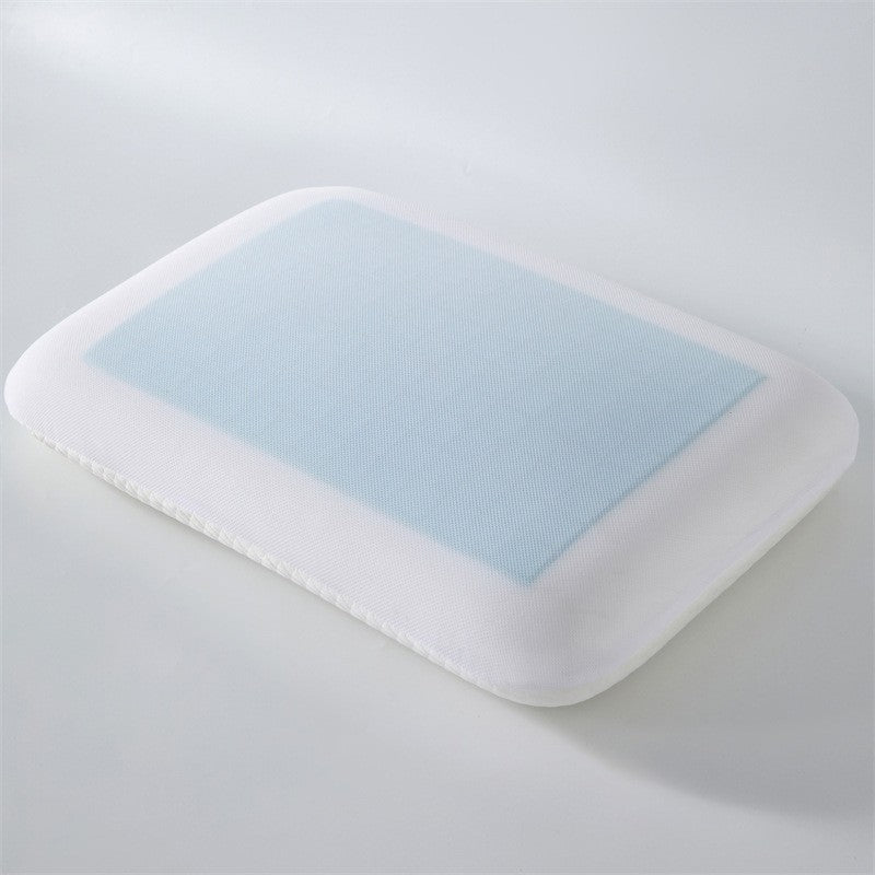 Ergonomic sleeping pillow with cooling properties Bowlift