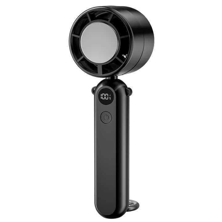 Unisex Portable Mini Fan with LED Display Bowlift