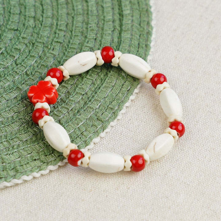 Heart-Shaped Beaded Bracelet Bowlift
