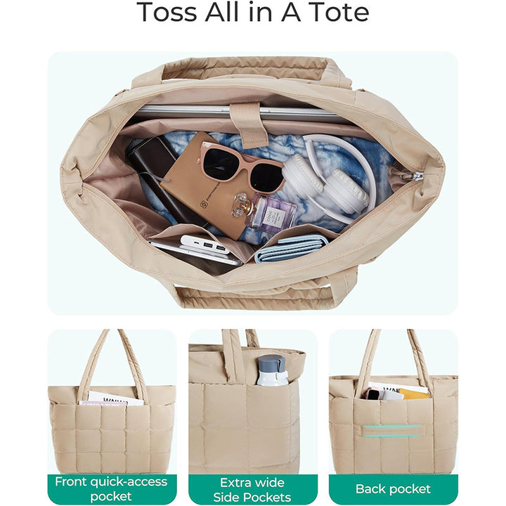 Padded tote bag Bowlift