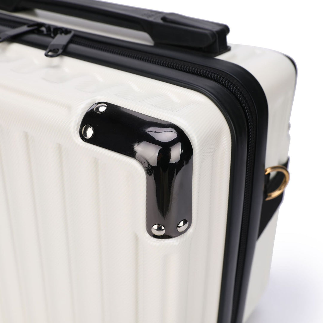 Compact Structured Hard-Shell Suitcase Bowlift