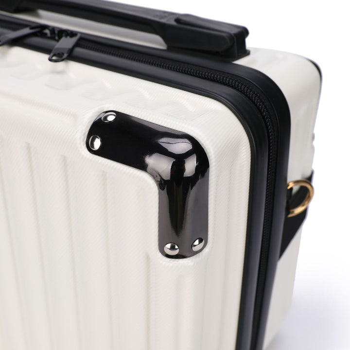 Compact Structured Hard-Shell Suitcase Bowlift
