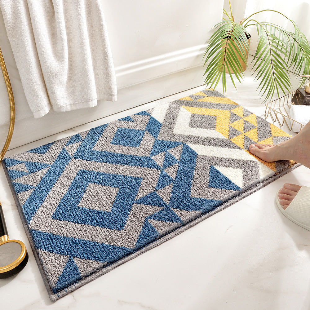 Cat-Themed Bath Mat