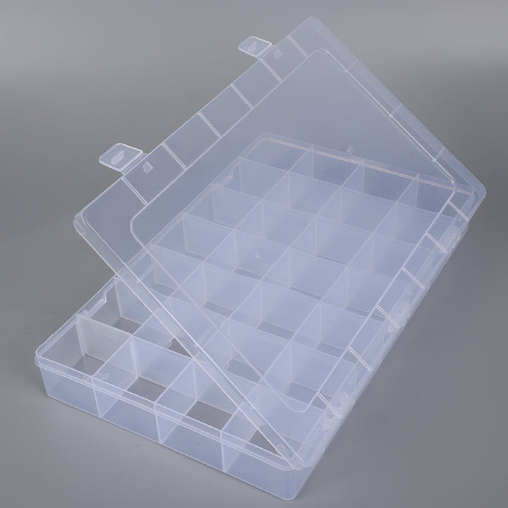 Adjustable Compartment Craft Storage Box Bowlift