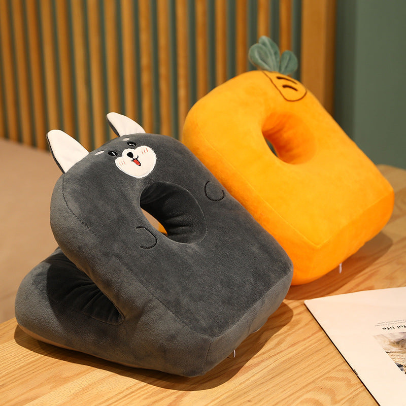 Comfortable seat cushion with ventilation Bowlift