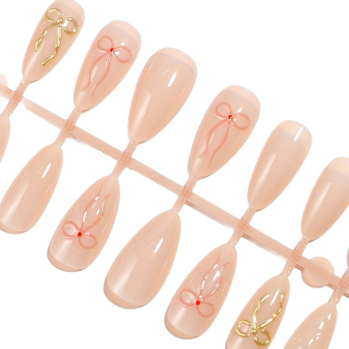 Stylish Acrylic Nail Art Bowlift