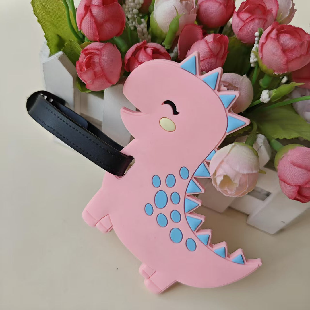 Unisex Luggage Tag with Eye-Catching Safety Message Bowlift
