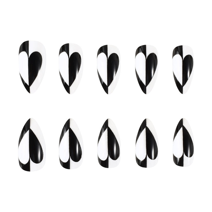 Artistic Heart-Shape Nail Art Kit Bowlift