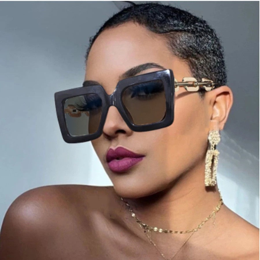 Statement Square Frame Sunglasses Bowlift