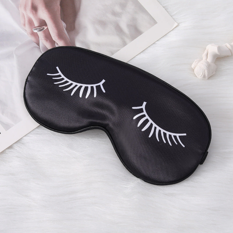 Women's nano silk eye mask with soft padded interior lining and elastic headband Bowlift