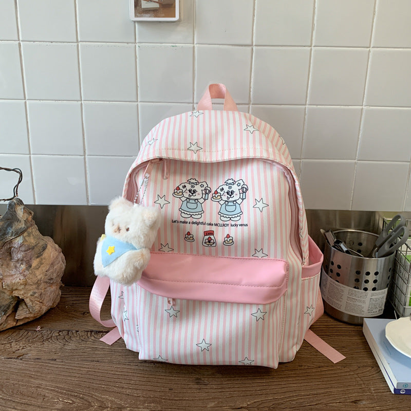Cute Cartoon-Character Backpack Bowlift