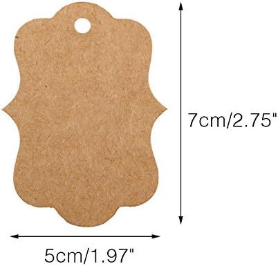 Eco-Friendly Kraft Gift Tags Bowlift