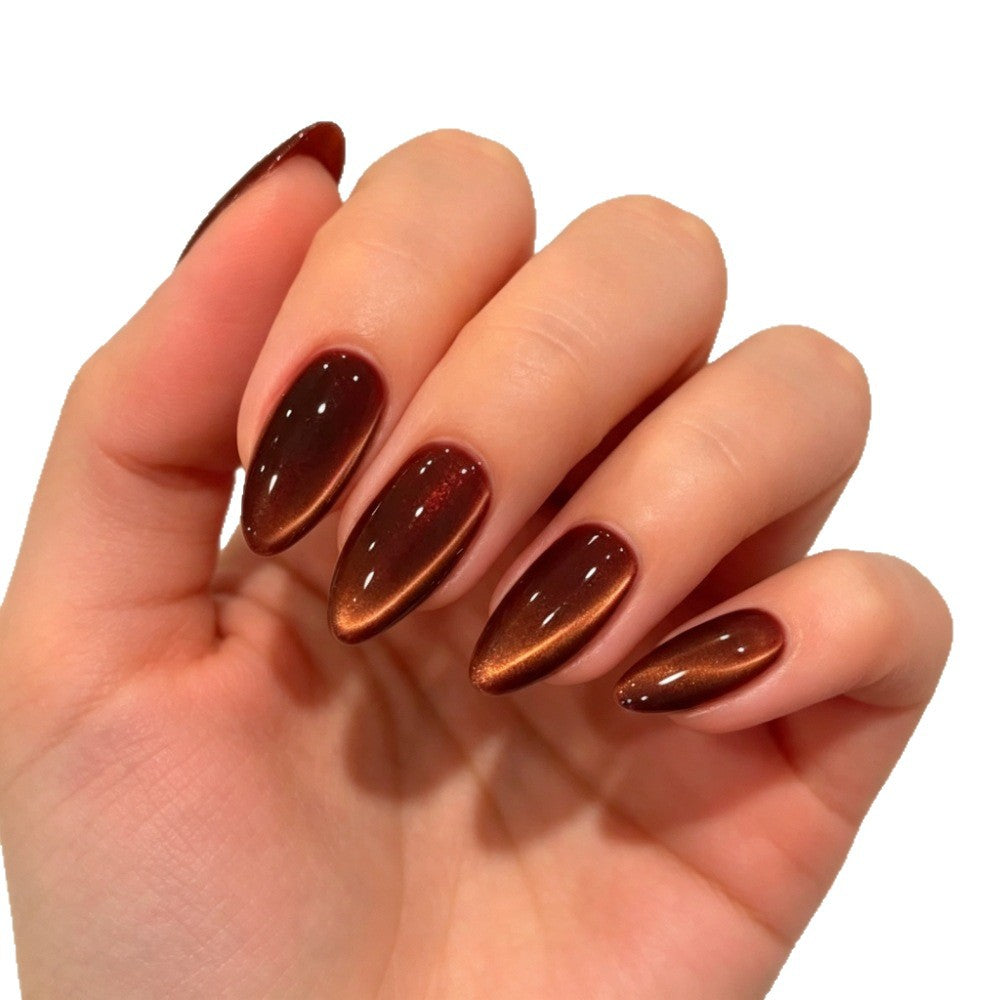 Premium Glimmering Ombre Press-On Nails Bowlift