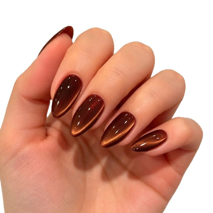 Premium Glimmering Ombre Press-On Nails Bowlift
