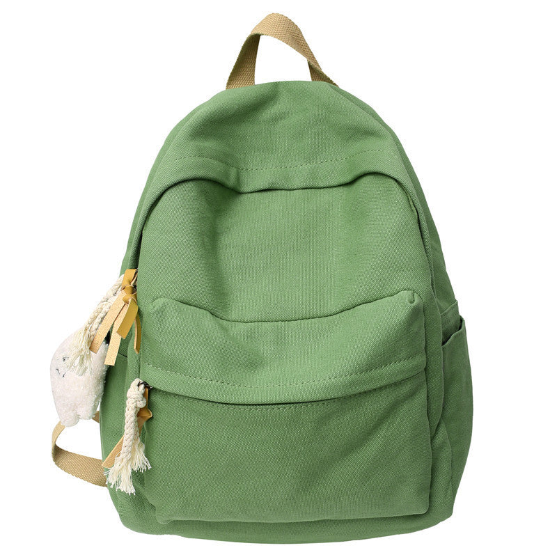 Casual Canvas School Backpack Bowlift