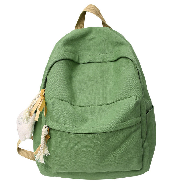 Casual Canvas School Backpack Bowlift