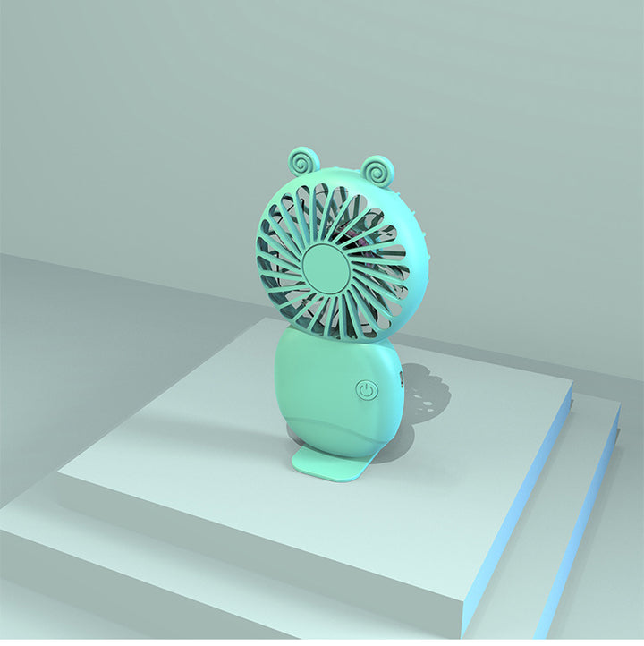 Ladies portable mini fan with clever animal design Bowlift