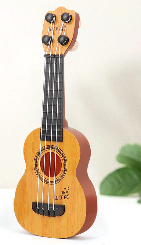 Mini Acoustic Ukulele Toy Bowlift