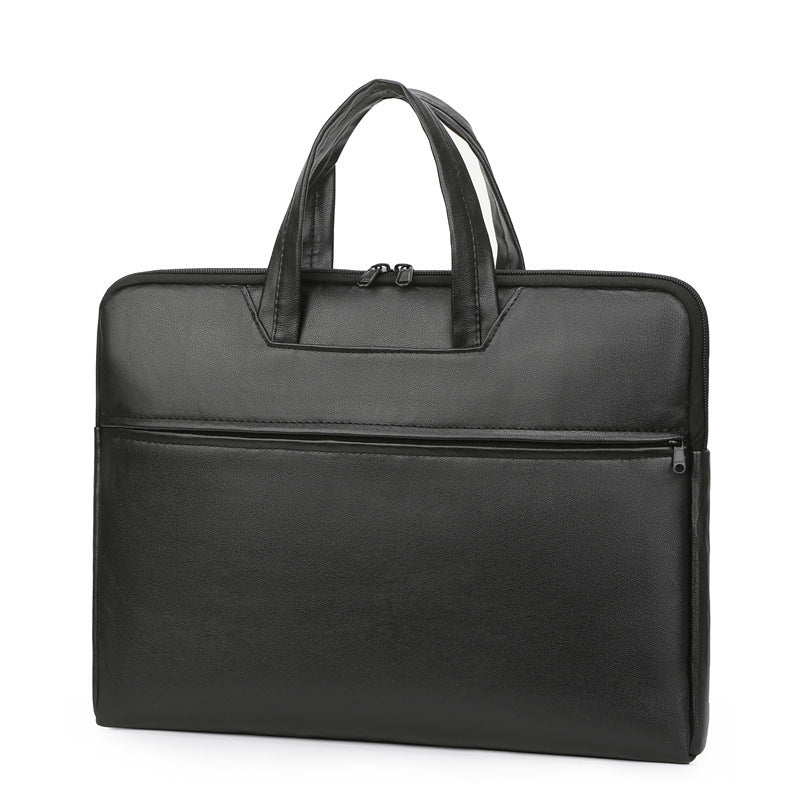 Professional Leather Laptop Sleeve Bowlift
