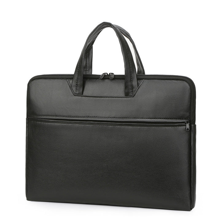 Professional Leather Laptop Sleeve Bowlift