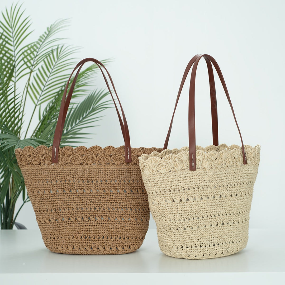Stylish Macrame Beach Bag Bowlift