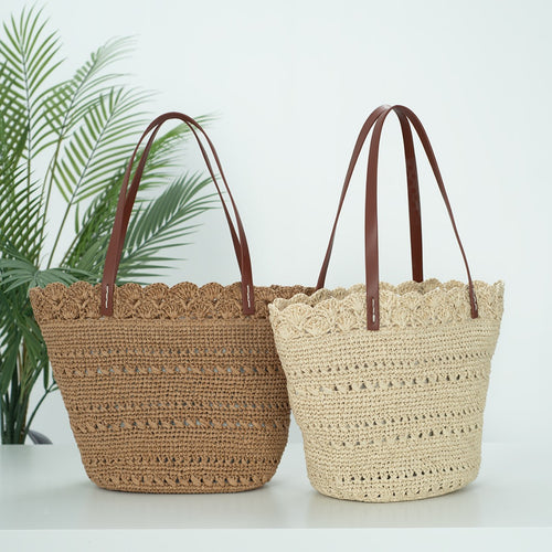 Stylish Macrame Beach Bag Bowlift