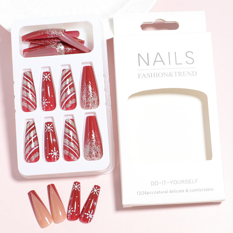 Festive Self-Adhesive Nail Art Set Bowlift